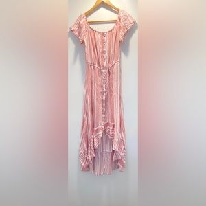 Forever 21 Pink ruffle dress 👗